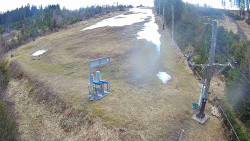 Kamera u nástupu na vlek svah A