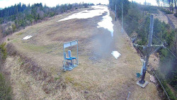 Kamera u nástupu na vlek svah A