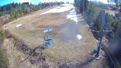 Kamera u nástupu na vlek svah A