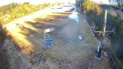 Kamera u nástupu na vlek svah A