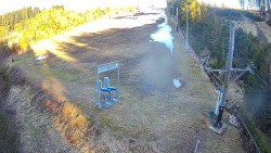 Kamera u nástupu na vlek svah A