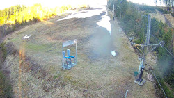 Kamera u nástupu na vlek svah A