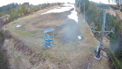 Kamera u nástupu na vlek svah A