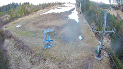 Kamera u nástupu na vlek svah A