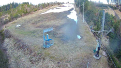 Kamera u nástupu na vlek svah A