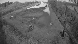 Kamera u nástupu na vlek svah A