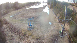 Kamera u nástupu na vlek svah A