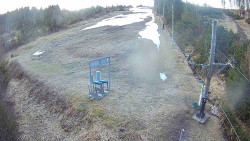 Kamera u nástupu na vlek svah A