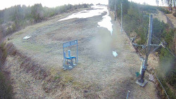 Kamera u nástupu na vlek svah A