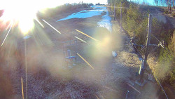 Kamera u nástupu na vlek svah A