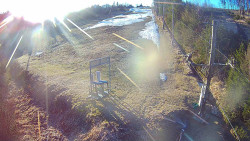 Kamera u nástupu na vlek svah A