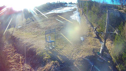 Kamera u nástupu na vlek svah A