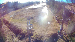 Kamera u nástupu na vlek svah A