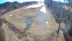 Kamera u nástupu na vlek svah A