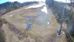 Kamera u nástupu na vlek svah A