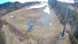 Kamera u nástupu na vlek svah A