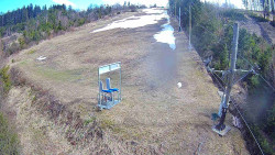 Kamera u nástupu na vlek svah A