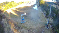 Kamera u nástupu na vlek svah A