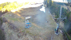 Kamera u nástupu na vlek svah A