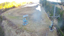 Kamera u nástupu na vlek svah A