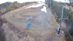 Kamera u nástupu na vlek svah A