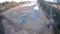 Kamera u nástupu na vlek svah A