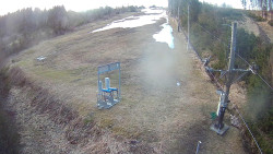 Kamera u nástupu na vlek svah A