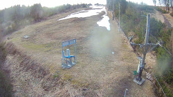 Kamera u nástupu na vlek svah A