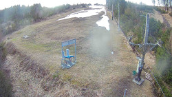 Kamera u nástupu na vlek svah A