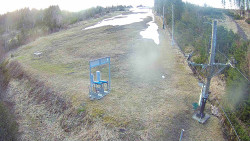 Kamera u nástupu na vlek svah A