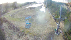 Kamera u nástupu na vlek svah A