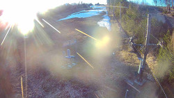 Kamera u nástupu na vlek svah A