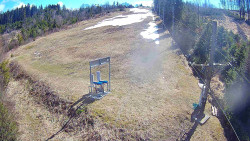 Kamera u nástupu na vlek svah A