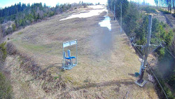 Kamera u nástupu na vlek svah A