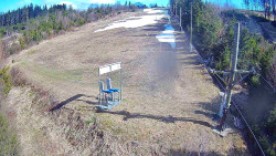 Kamera u nástupu na vlek svah A