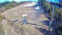 Kamera u nástupu na vlek svah A