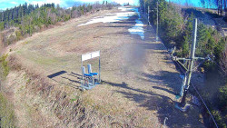 Kamera u nástupu na vlek svah A