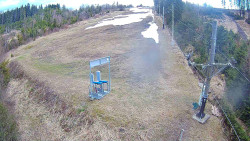 Kamera u nástupu na vlek svah A