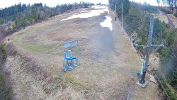 Kamera u nástupu na vlek svah A