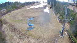 Kamera u nástupu na vlek svah A