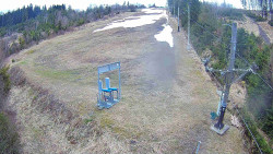 Kamera u nástupu na vlek svah A