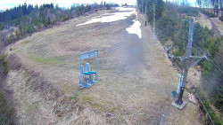 Kamera u nástupu na vlek svah A