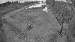 Kamera u nástupu na vlek svah A