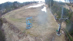 Kamera u nástupu na vlek svah A