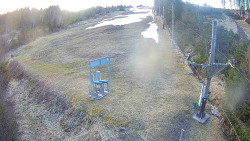 Kamera u nástupu na vlek svah A