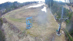 Kamera u nástupu na vlek svah A