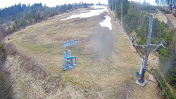 Kamera u nástupu na vlek svah A