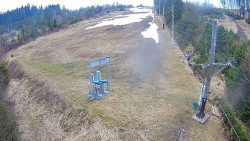 Kamera u nástupu na vlek svah A