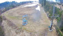 Kamera u nástupu na vlek svah A