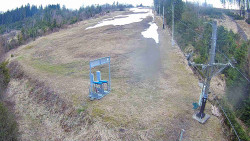 Kamera u nástupu na vlek svah A